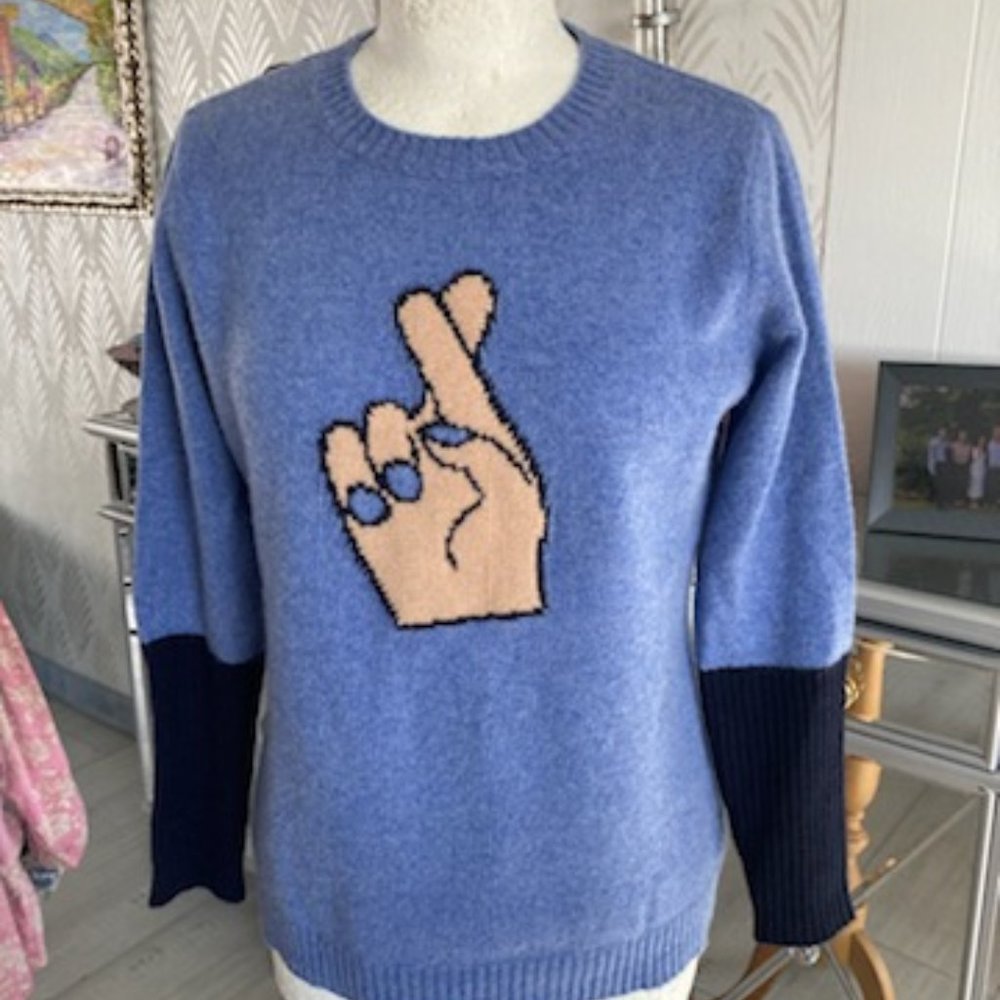 Never A WallFlower S New! with tags Sweater 100% Cashmere - cozy